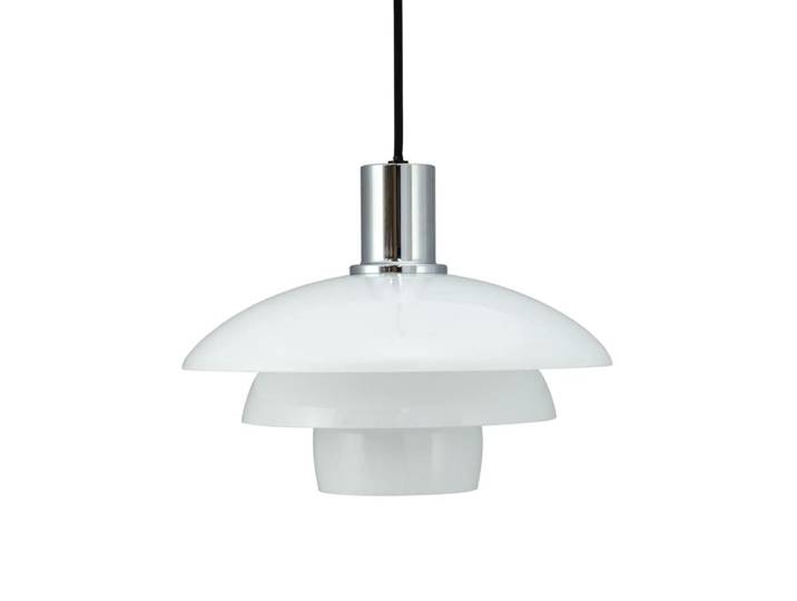 Suspension en opale blanc