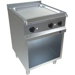 MKN Optima 700 Elektro Griddleplatte 600 FlexPower ganz geriffelt