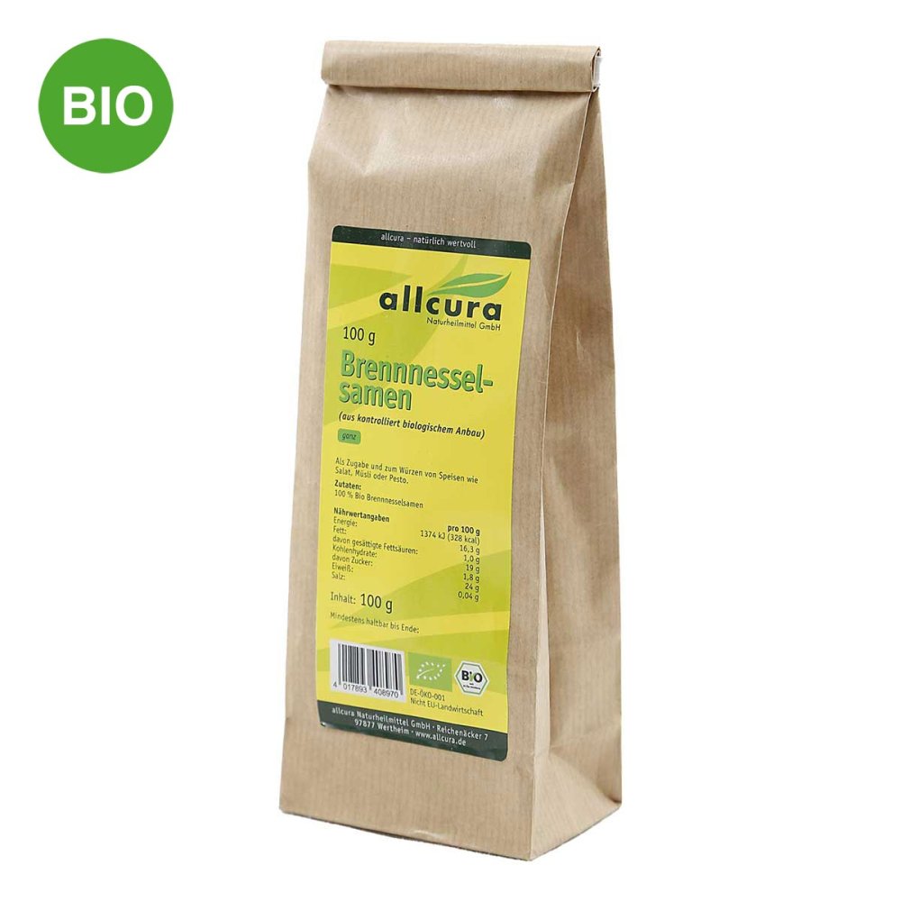 allcura Naturheilmittel GmbH Brennnesselsamen Bio Beutel 19399312
