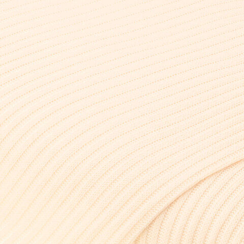 Ripp-Strickstoff, creme