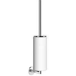 Gessi Anello Toilettenbürstengarnitur, Wandmontage, Behälter weiß matt, 63719187, Farbe: Bronze Antik