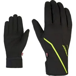 ZIENER Herren Handschuhe ULTIMO PR glove crosscountry, Größe 11 in Schwarz Schwarz