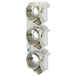 Siemens 5SF6215 SR60-Sockel DIAZED DIII 3-polig AC 690V DC 500V für Passschraube für 5/10mm  - 2 Stück