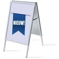 SHOWDOWN Displays Showdown Kundenstopper - DIN A1 - Komplett-Set - Nieuw Niederländisch - Blau/Schwarz