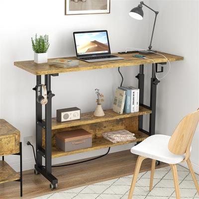 No Standing Desk with Charging Station