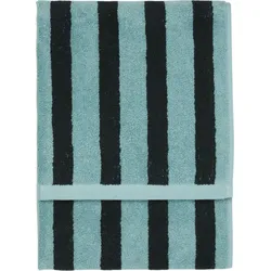 Heritage Handtuch 30 x 50 cm gestreift blau-schwarz