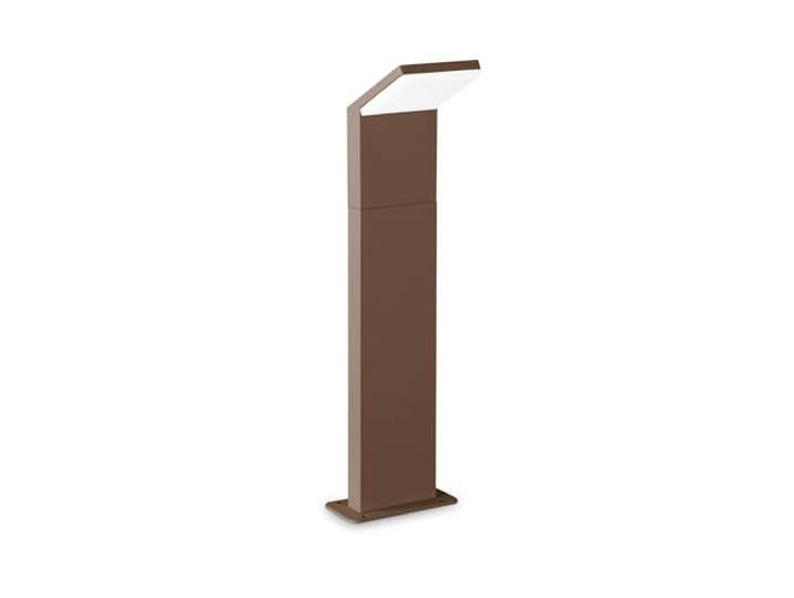 Ideal Lux STYLE Integrierte LED-Pollerleuchte für den Außenbereich, 50 cm, Kaffeefarben, 1050 lm, 3000 K, IP54