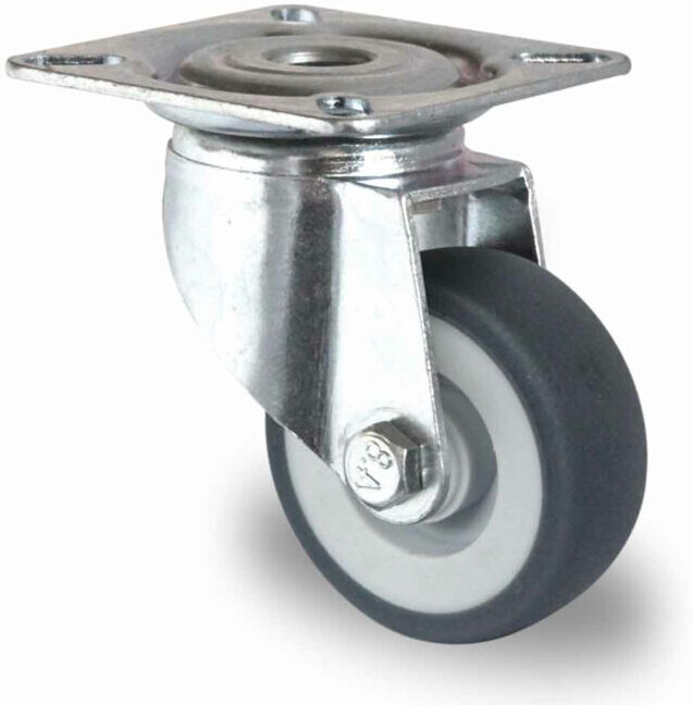 CASCOO Roulette pivotante ø 50 mm Série P2T2 à palier lisse (SAPA9C0050P2T2P0N)