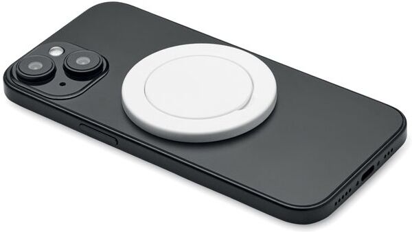 Support magnétique publicitaire pour téléphone ABLE blanc