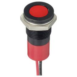 APEM Q14F3CXXR12E LED-Signalleuchte Rot Flush 10 mcd