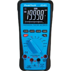 PEAKTECH 2040 - Multimeter, digital, 20000 Counts, TRMS, USB