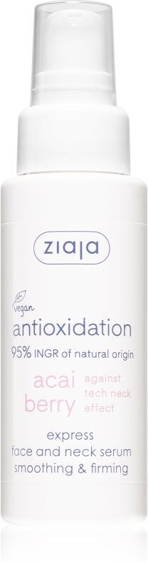 Ziaja Acai Berry glättendes Serum zur Feuchtigkeitsversorgung und Aufhellung der Haut 50 ml