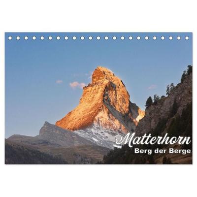 Matterhorn - Berg der Berge (Tischkalender 2027 DIN A5 quer), CALVENDO Monatskalender