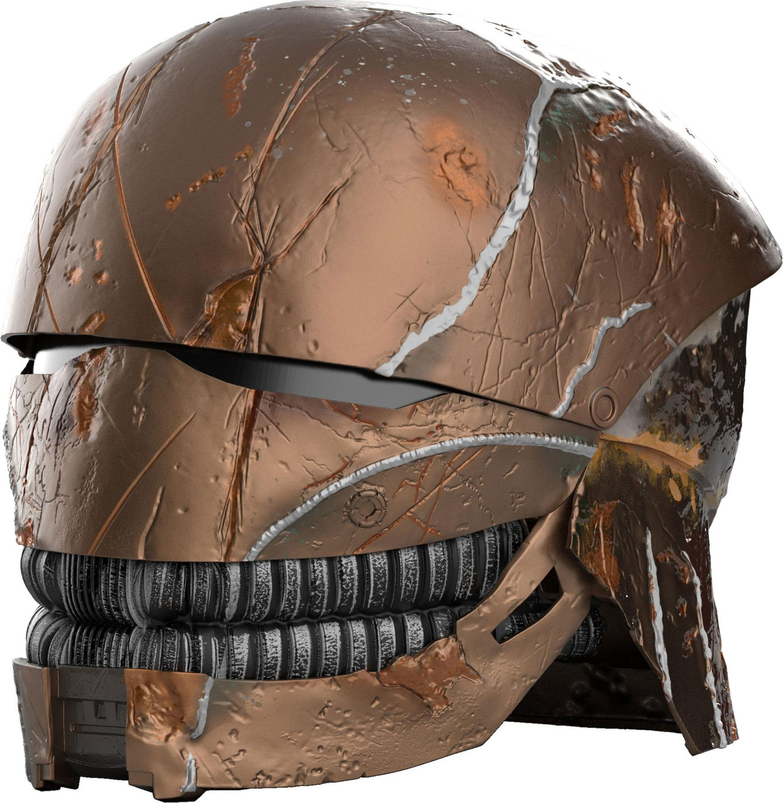 Hasbro Star Wars The Acolyte Black Series elektronische helm The Stranger, zwart