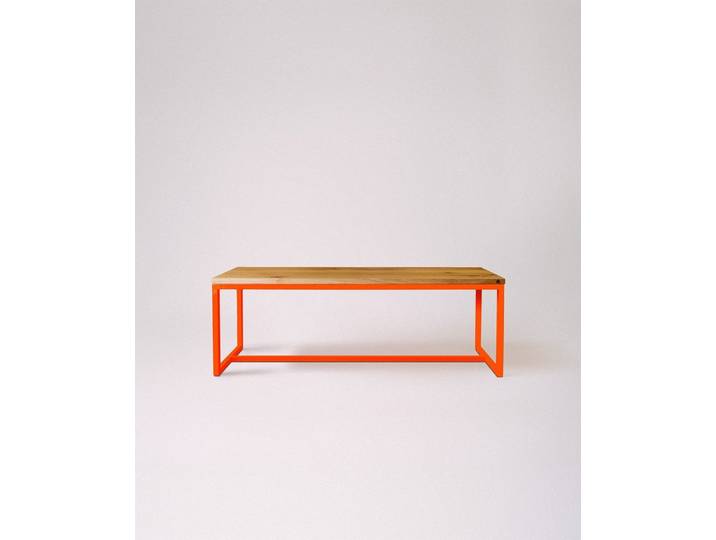 KAWENTSMANN Sitzbank Sitzbank Holz & Stahlgestell mit Mittelstrebe TALON