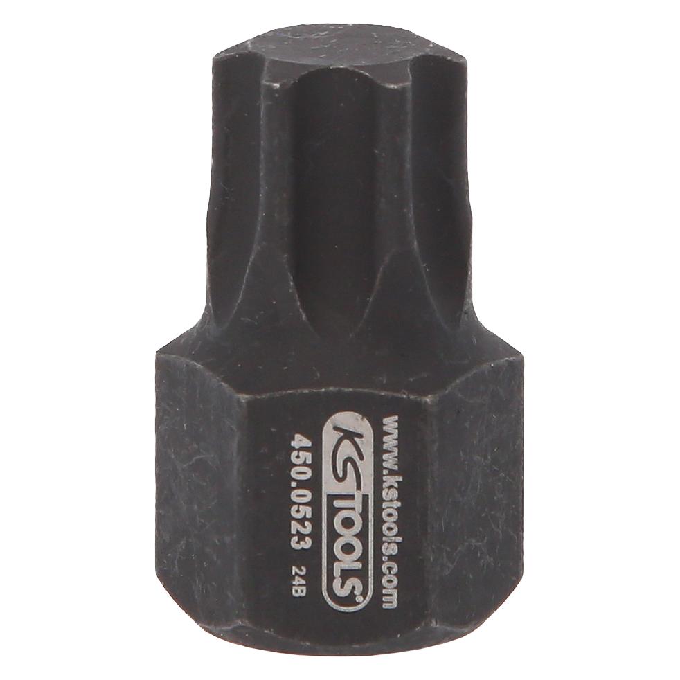 KS Tools Kraft-Biteinsatz für Torx-Schrauben, T80 (450.0523)