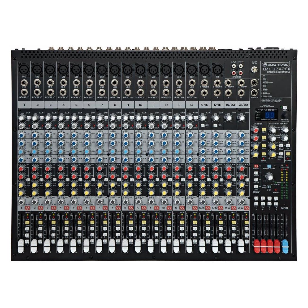 Omnitronic LMC-3242FX USB Mischpult (10040287)