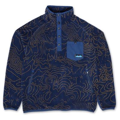 KAVU - Teannaway - Fleecepullover Gr S blau