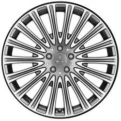 Mercedes-Benz E-Klasse 213 238 Vielspeichen-Rad grau glanzgedreht 20 Zoll Vorder