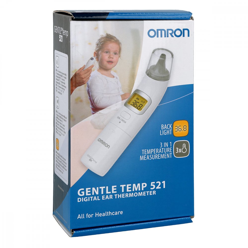 HERMES Arzneimittel GmbH Omron Gentle Temp 521 digit.Infrarot-Ohrtherm.3in1 04087156