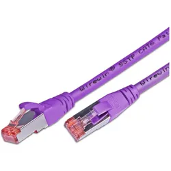 2x Lightwin Netzwerkkabel (S/FTP, CAT6, 0.50 m), Netzwerkkabel