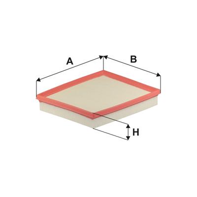 FILTRON Luftfilter AP 052/2 Filtereinsatz 41mm für Opel
