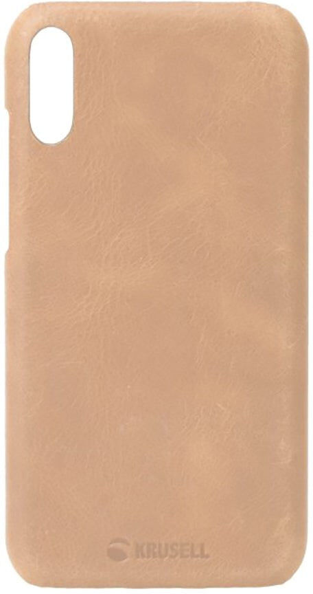 Krusell Sunne Cover Huwei P30 Læder Cover - Beige