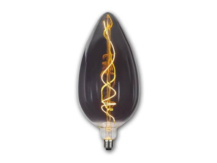 Ampoule LED E27 « INDUSTRIAL-VINTAGE »\, forme bougie XXL\, hauteur 33 cm\, filament LED\, 135 lm\, 230 V/5\,8 W\, blanc chaud\, dimmable