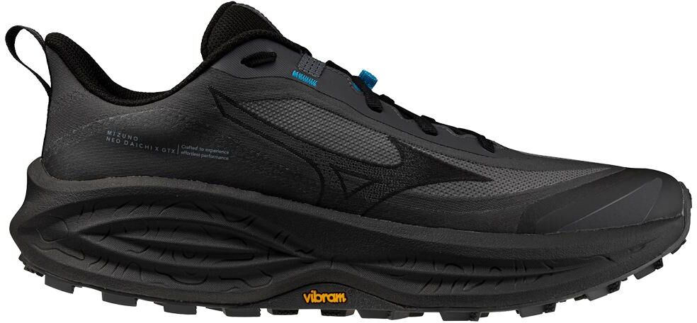 Mizuno  - Neo Daichi 10 Gore-Tex Black Oyster Black Blue Jewel - 10.5 - Chaussures de trail
