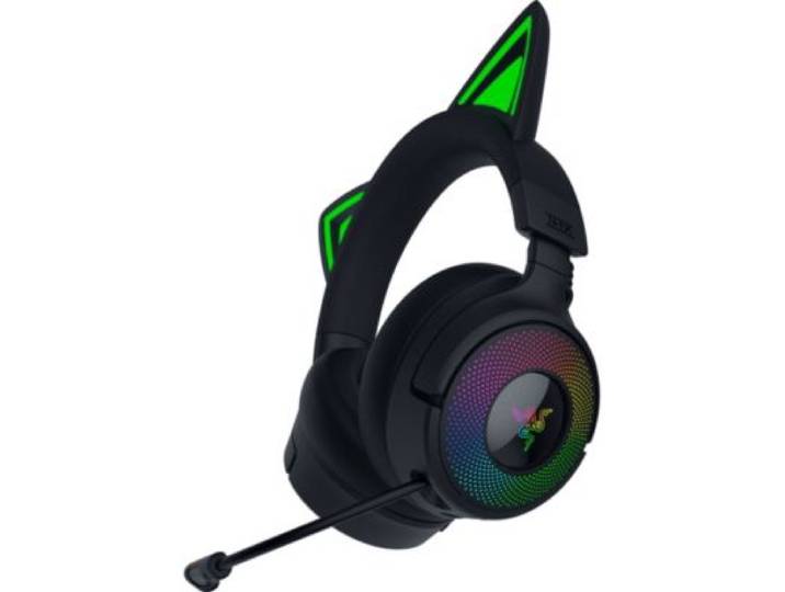 Razer - Casque Gamer Kraken Kitty V3 Pro Noir