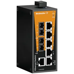 Weidmüller Netzwerk-Switch IE-SW-BL08T-6TX-2SC