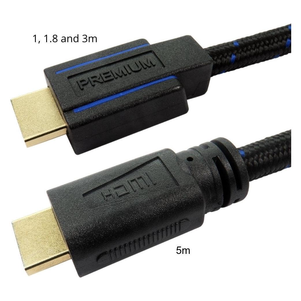 Cables Direct CDL 1m Prem Certi UHD HDMI (1 m) (CDLPREM8K-01K)