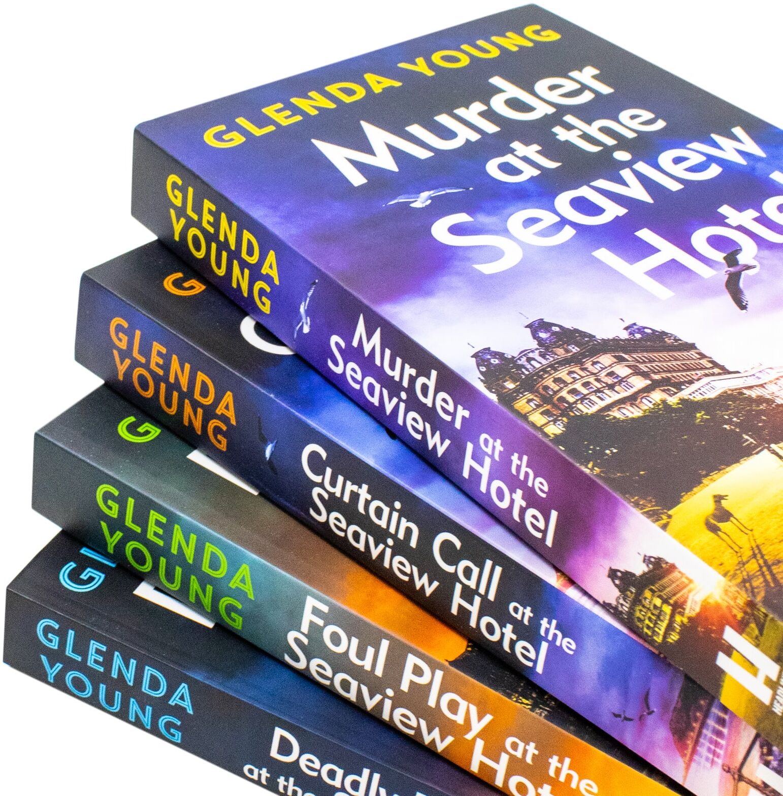 Headline Helen Dexter Cosy Crime Mysteries 4 Books Collection Set – Seaview Hotel Mystery Collection