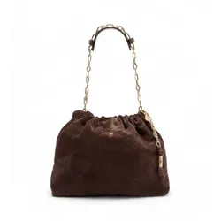 BA&SH für Damen. 2H24CFMS Braune Ledertasche June (OSFA), Lässig