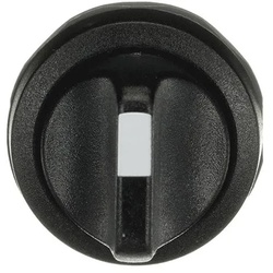 ABB M3SS1-10B Wahlschalter, schwarz, 3 Stellungen, kurzer Drehgriff rastend, Frontring Kunststoff schwarz, nicht beleuchtbar 1SFA611210R1006