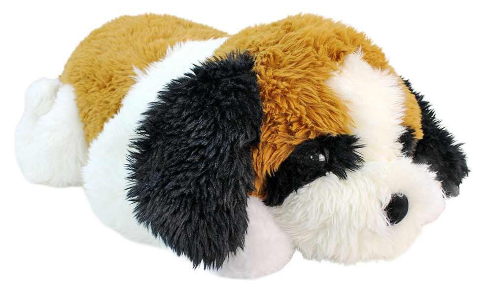 Bernasen liggend knuffelhond - 100 cm