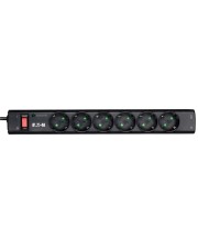 Eaton Protection Strip PS6TD Überspannungsschutz AC 220-250 V 2500 Watt Ausgangsanschlüsse: 6 Schwarz (PS6TD)