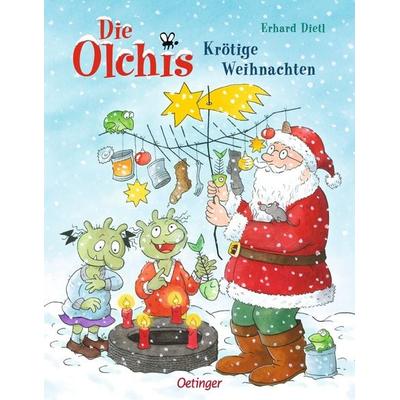 Die Olchis. Krötige Weihnachten, Gebundene Ausgabe von Erhard Dietl, Verlag Friedrich Oetinger GmbH