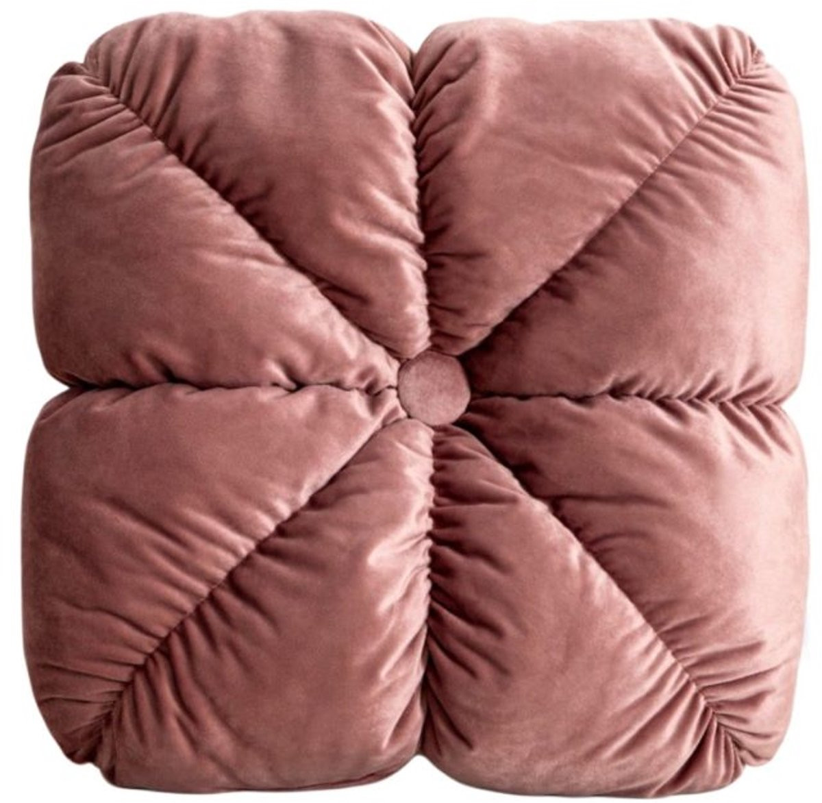 CASA DI ELTURO Sierkussen Luxaro Velvet Oud Roze 45 x 45 cm met Polyester Vulling