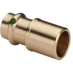 Viega, Rohrverbindungstechnik, Sanpress Reduct. 42-35mm - mit glattem Ende und Hülse