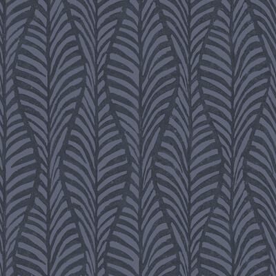 Tempaper Block Print Leaves Peel and Stick Wallpaper