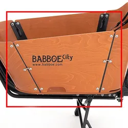Babboe Seitenpaneel Babboe | City, Holz, links