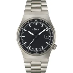 Sinn Instrumentelle Uhren 544.010 - schwarz,silber - 38,5mm
