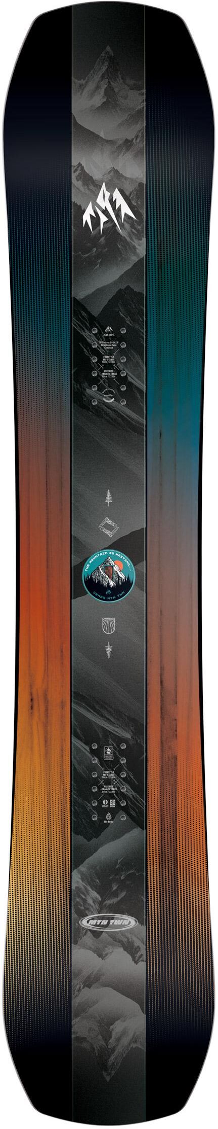Jones  - Mountain Twin - 163 - Planche Snowboard