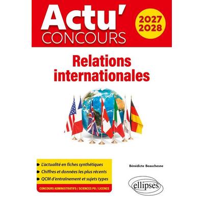 Relations internationales, Taschenbuch von Bénédicte Beauchesne, Ellipses, 978-2-340-11777-8
