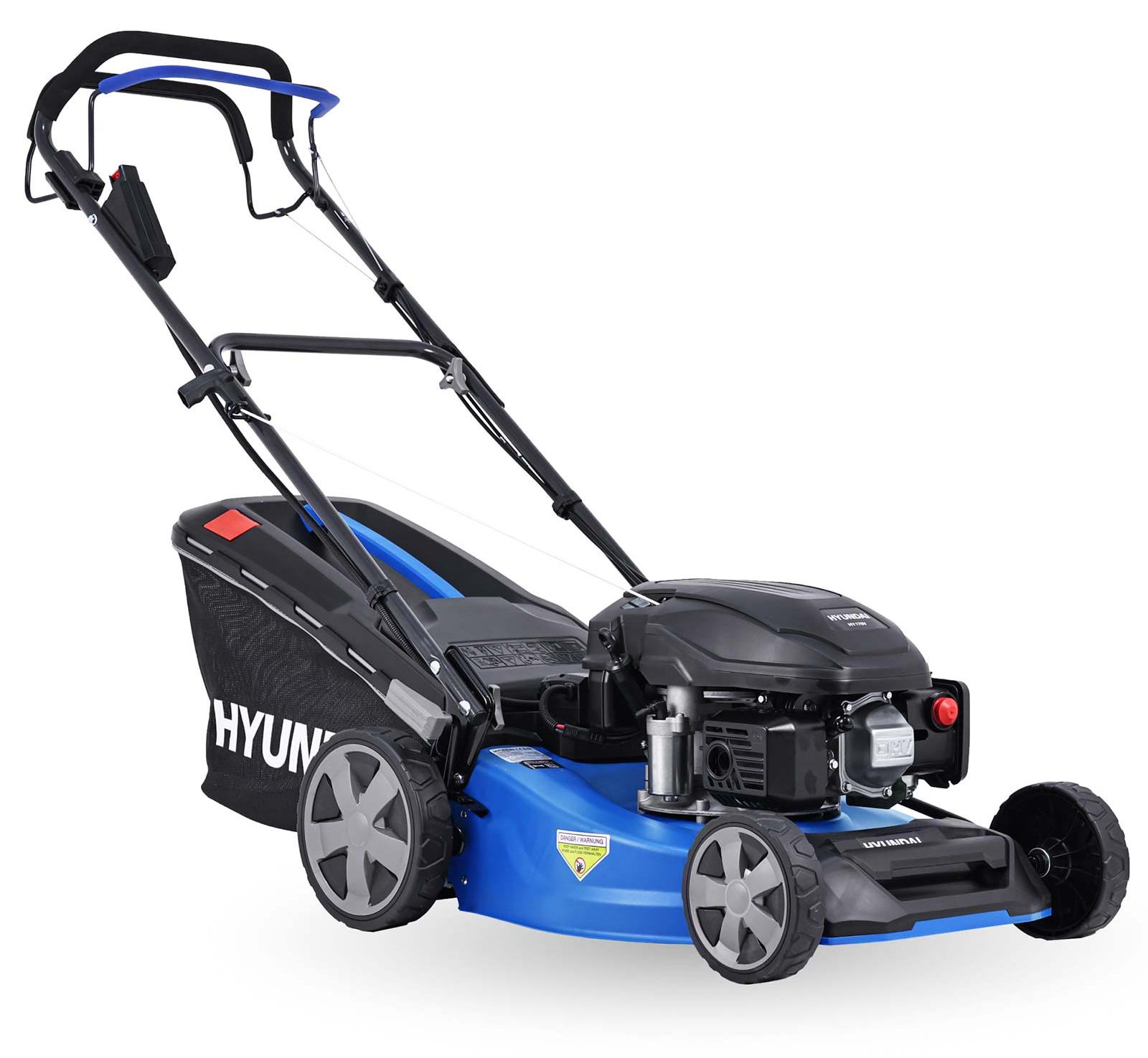 HYUNDAI Benzin-Rasenmäher LM4623G ES (Mäher/Mulcher mit Radantrieb & E-Start, 3.9 PS Hyundai Motor)