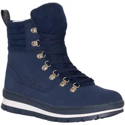 HV POLO Boots Louise navy modischer Stiefel mit gesteppter Oberseite, Größe: 38