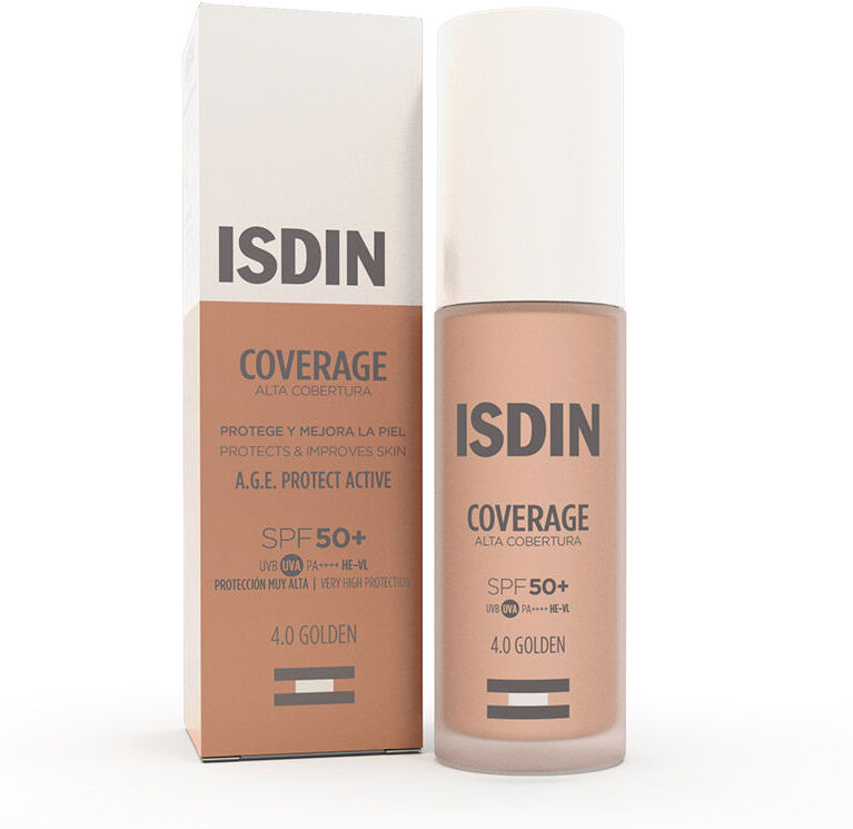 Isdin Couverture haute couvrance SPF50+ #4.0-Doré
