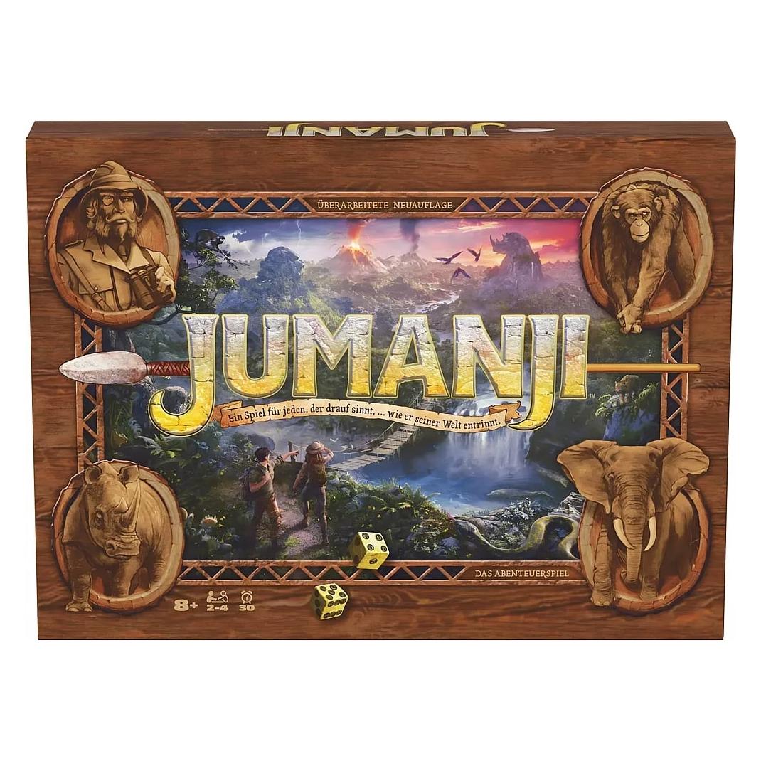 Spin Master SpinMaster Jumanji (Standardversion) - REFRESH (Deutsch, Englisch, Französisch, Italienisch, 2 - 4 Spieler) (6077661)