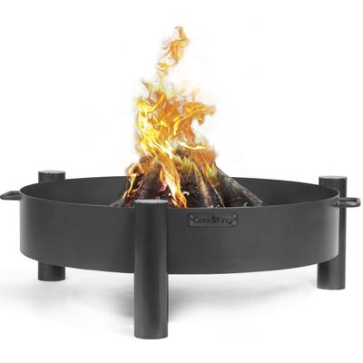 Feuerschale COOKKING "Haiti", schwarz, H:30cm Ø:68cm, Stahl, Feuerkörbe, Ø 68x30 cm
